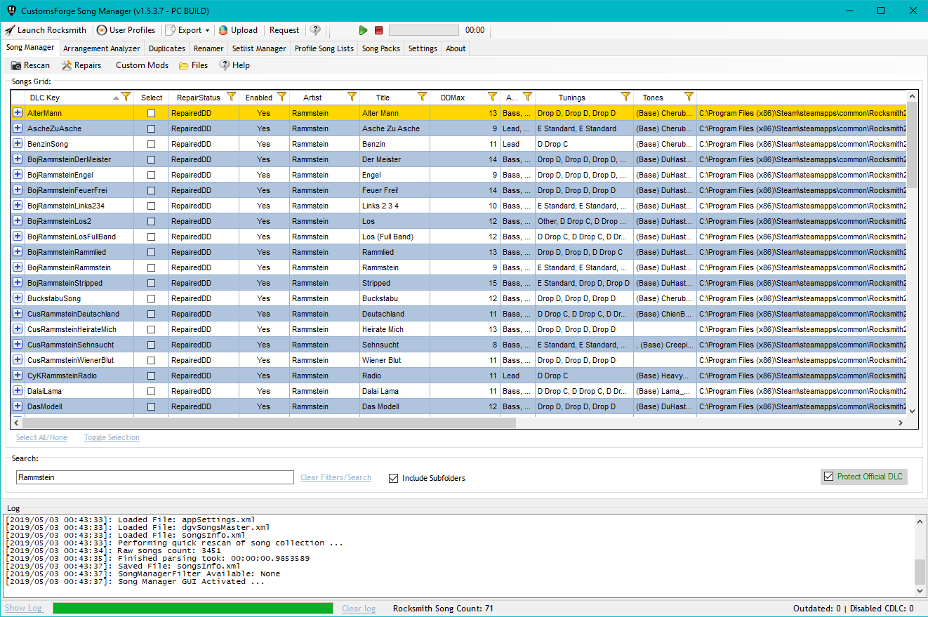 CFSM screenshot 1